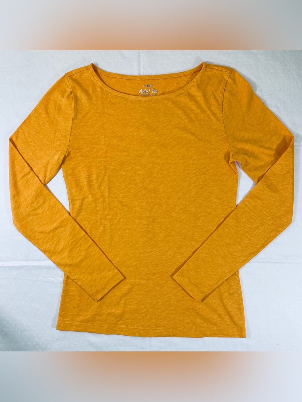 Yellow Boatneck T-shirt